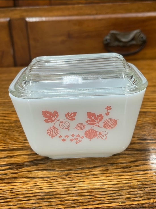 Pyrex Other - Vintage Pyrex Pink Gooseberry 501 Refrigerator Dish with Lid - Cottage Farmhouse